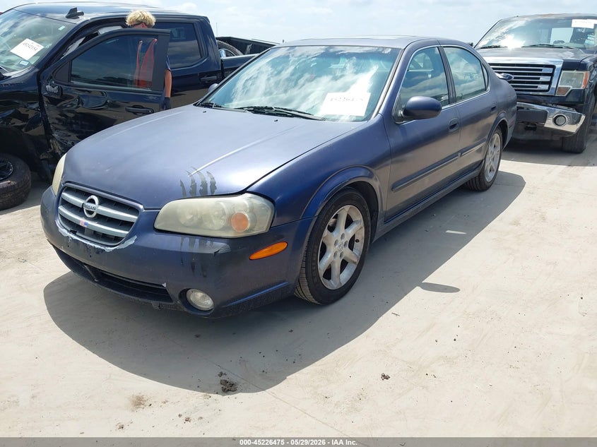 2003 Nissan Maxima VIN JN1DA31D53T520363 IAAI salvage auction — FRONT END, Original (Texas), sold $250 on 2026-07-07 (photo 2)