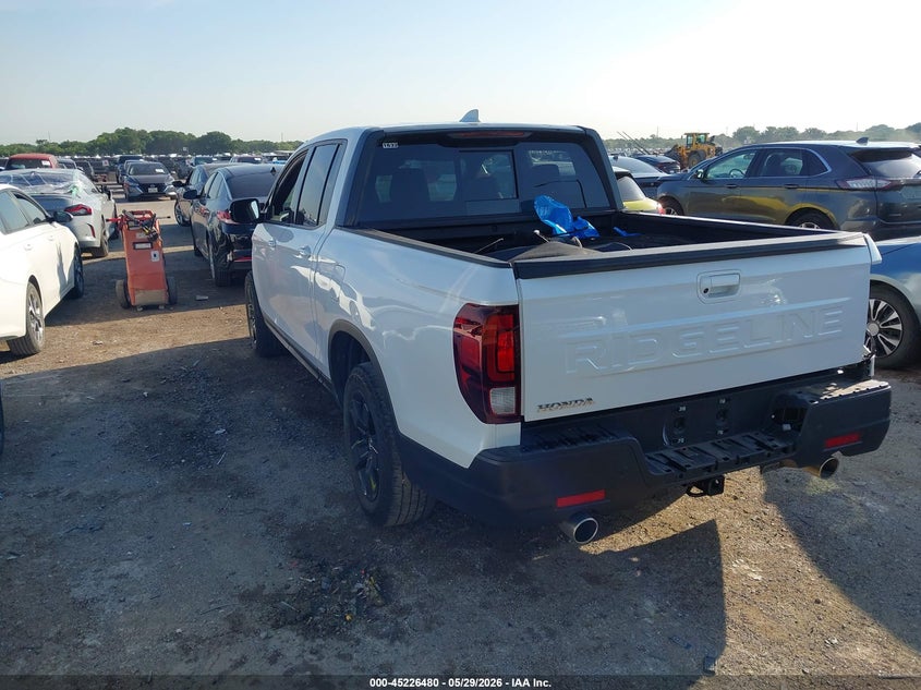 2024 Honda Ridgeline VIN 5FPYK3F86RB014907 IAAI salvage auction — ALL OVER, Salvage Title, sold $10,000 on 2026-07-28 (photo 3)