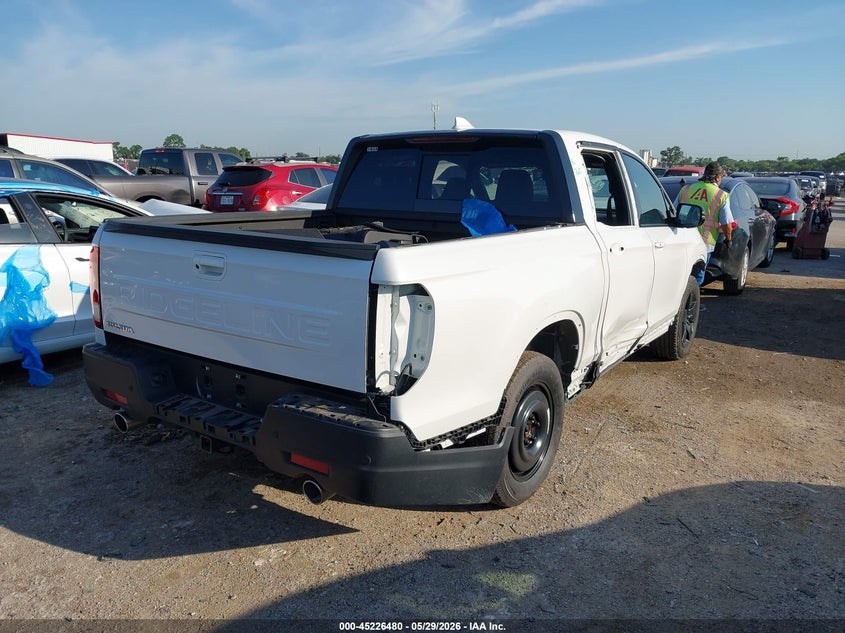 2024 Honda Ridgeline VIN 5FPYK3F86RB014907 IAAI salvage auction — ALL OVER, Salvage Title, sold $10,000 on 2026-07-28 (photo 4)
