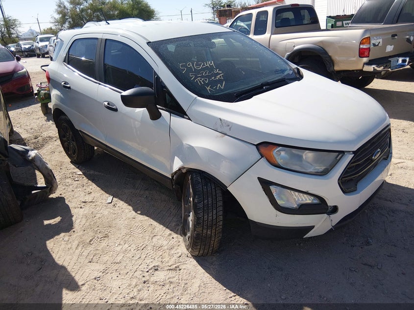2019 Ford Ecosport VIN MAJ3S2FE9KC290770 IAAI salvage auction — FRONT END, Salvage (Arizona), sold $1,050 on 2026-07-09 (photo 1)