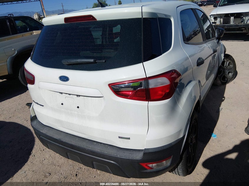 2019 Ford Ecosport VIN MAJ3S2FE9KC290770 IAAI salvage auction — FRONT END, Salvage (Arizona), sold $1,050 on 2026-07-09 (photo 4)