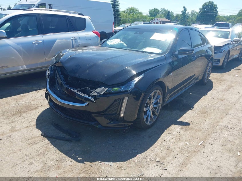 2020 Cadillac Ct5 VIN 1G6DU5RK7L0132235 IAAI salvage auction — FRONT END, Salvage Title, sold $5,100 on 2026-07-09 (photo 2)