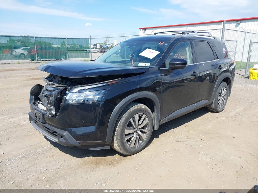 2022 Nissan Pathfinder VIN 5N1DR3CC7NC224690 IAAI salvage auction — FRONT END, Salvage Title, sold $6,550 on 2026-07-18 (photo 2)