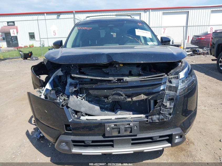 2022 Nissan Pathfinder VIN 5N1DR3CC7NC224690 IAAI salvage auction — FRONT END, Salvage Title, sold $6,550 on 2026-07-18 (photo 6)