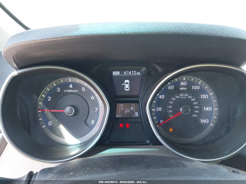 2016 Hyundai Elantra VIN KMHD35LHXGU304524 IAAI salvage auction — FRONT END, Salvage Title, sold $1,300 on 2026-07-16 (photo 7)
