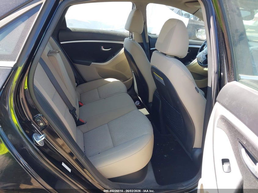 2016 Hyundai Elantra VIN KMHD35LHXGU304524 IAAI salvage auction — FRONT END, Salvage Title, sold $1,300 on 2026-07-16 (photo 8)