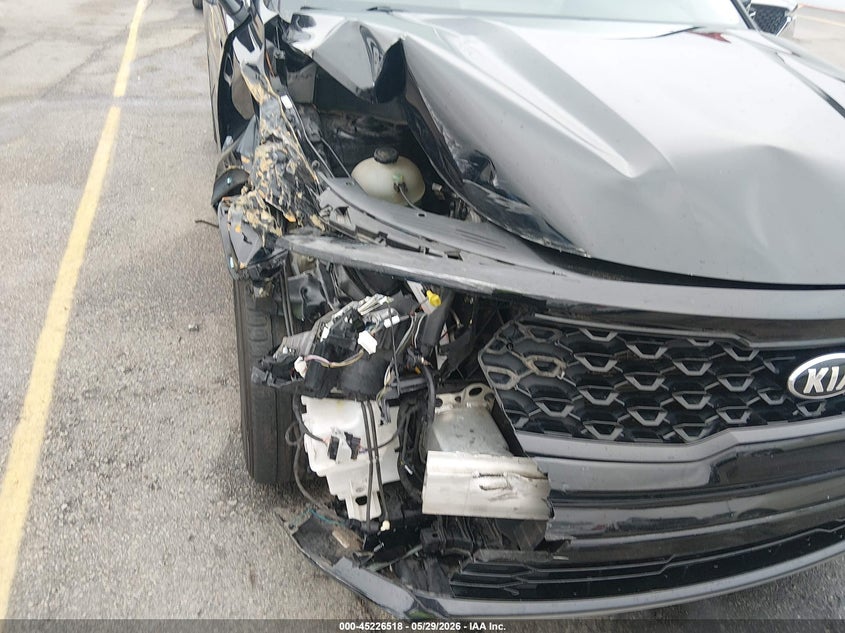 2021 Kia Sorento VIN 5XYRL4LC5MG001057 IAAI salvage auction — FRONT END, Salvage (South Carolina), sold $4,250 on 2026-07-15 (photo 6)