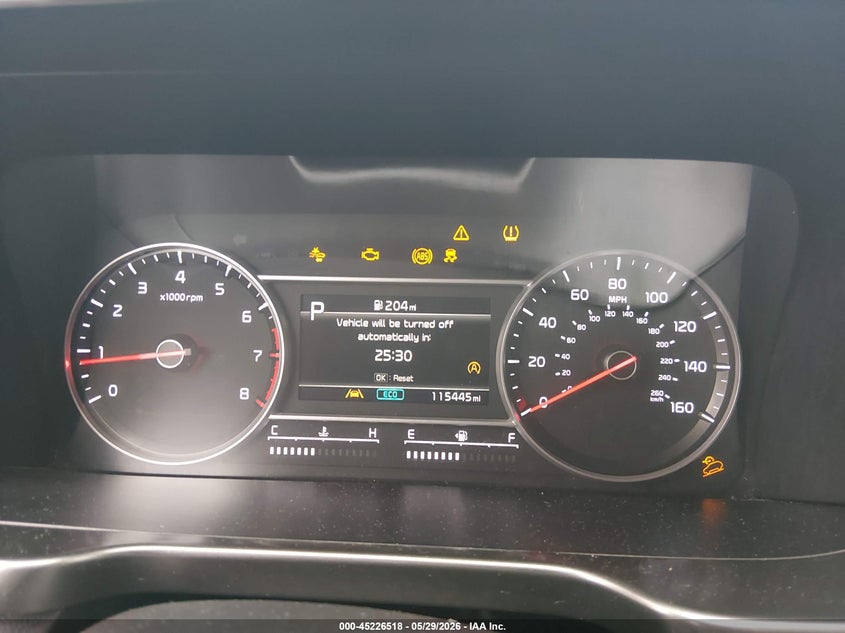 2021 Kia Sorento VIN 5XYRL4LC5MG001057 IAAI salvage auction — FRONT END, Salvage (South Carolina), sold $4,250 on 2026-07-15 (photo 7)