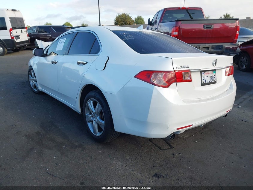2012 Acura Tsx VIN JH4CU2F45CC010709 IAAI salvage auction — RIGHT FRONT, Salvage Certificate (California), sold $175 on 2026-07-31 (photo 3)