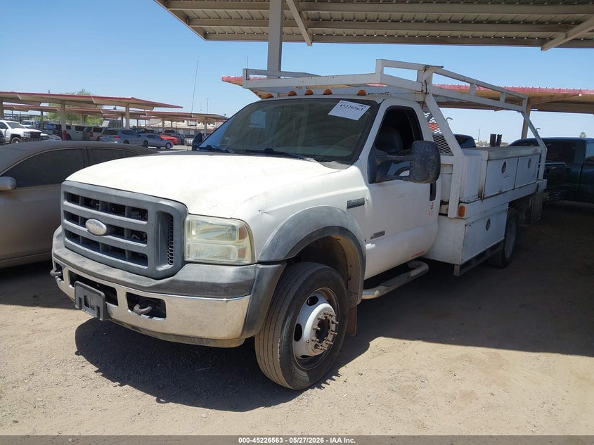 2005 Ford F-450 VIN 1FDXF46P35EB77964 IAAI salvage auction — UNKNOWN, Clear (Arizona), sold $1,050 on 2026-07-07 (photo 2)