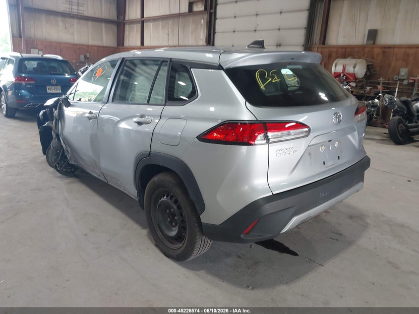 2023 Toyota Corolla cross VIN 7MUAAABGXPV056638 IAAI salvage auction — BIO HAZARD, Mv-907A (New York), sold $4,700 on 2026-07-29 (photo 3)