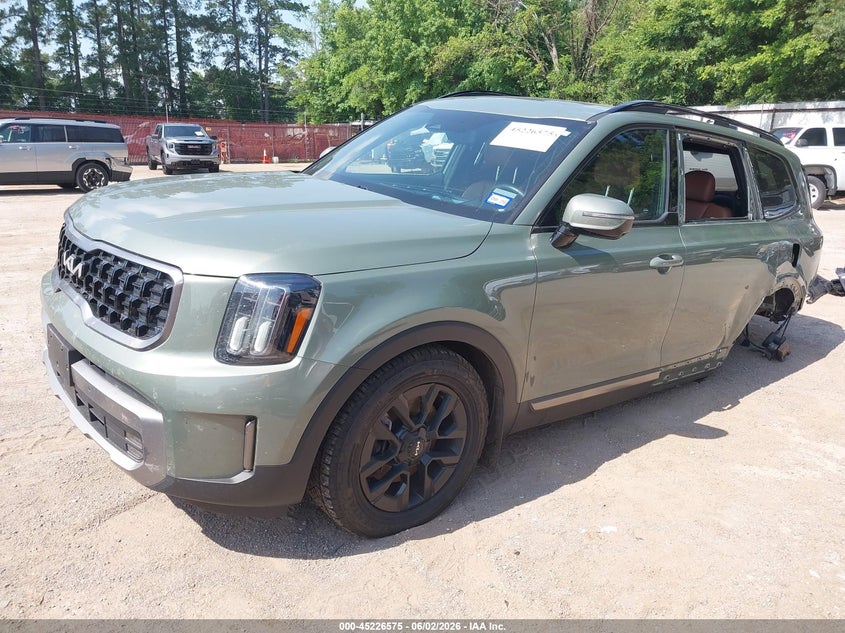 2023 Kia Telluride VIN 5XYP5DGC9PG408542 IAAI salvage auction — REAR END, Salvage Title, sold $10,100 on 2026-07-23 (photo 2)