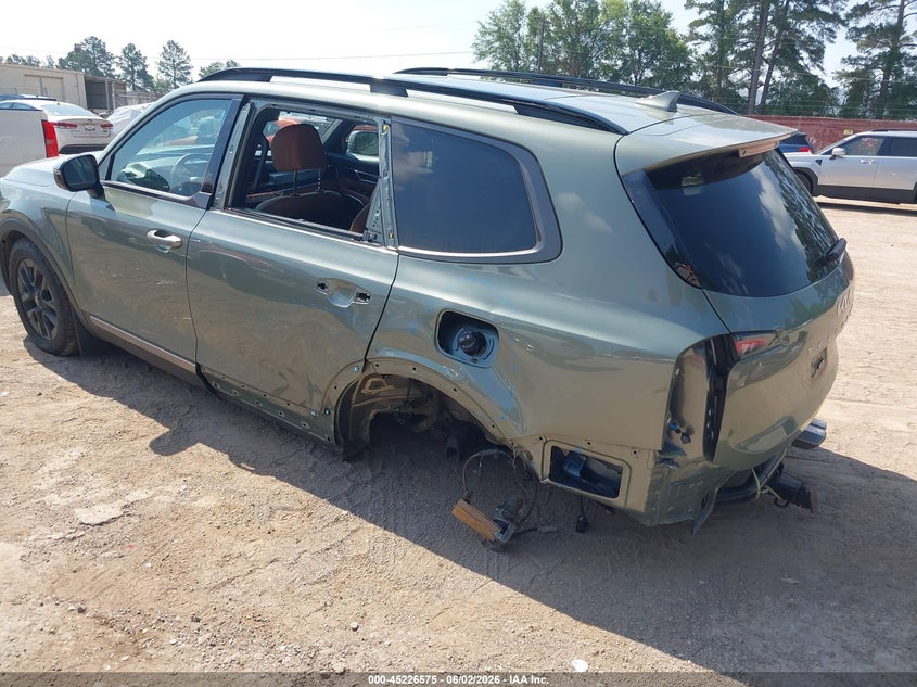 2023 Kia Telluride VIN 5XYP5DGC9PG408542 IAAI salvage auction — REAR END, Salvage Title, sold $10,100 on 2026-07-23 (photo 3)