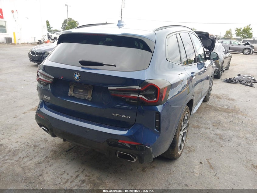 2022 BMW X3 VIN WBX57DP01NN174140 IAAI salvage auction — FRONT END, Salvage Title, sold $16,200 on 2026-07-23 (photo 4)