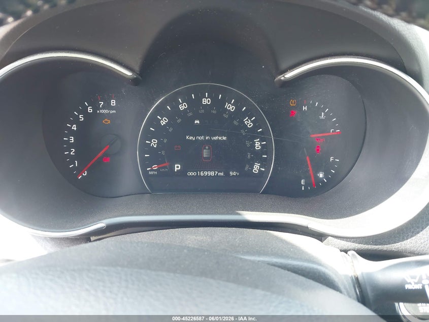 2014 Kia Sorento VIN 5XYKUDA7XEG490626 IAAI salvage auction — LEFT FRONT, Salvage Title, sold $1,400 on 2026-07-07 (photo 7)