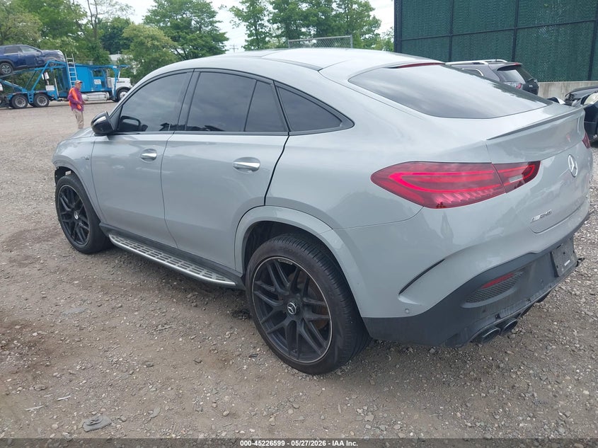 2024 Mercedes-benz Amg gle coupe VIN 4JGFD6BB7RB009033 IAAI salvage auction — FRONT & REAR, Salvage Title, sold $39,650 on 2026-08-31 (photo 3)