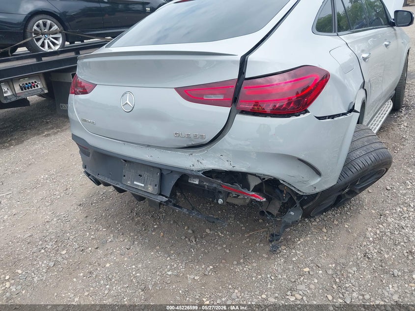 2024 Mercedes-benz Amg gle coupe VIN 4JGFD6BB7RB009033 IAAI salvage auction — FRONT & REAR, Salvage Title, sold $39,650 on 2026-08-31 (photo 6)