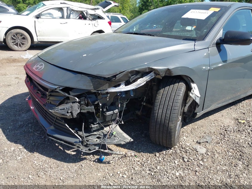 2025 Hyundai Elantra VIN KMHLM4DG0SU024547 IAAI salvage auction — LEFT FRONT, Salvage (Ohio), sold $6,150 on 2026-07-21 (photo 6)