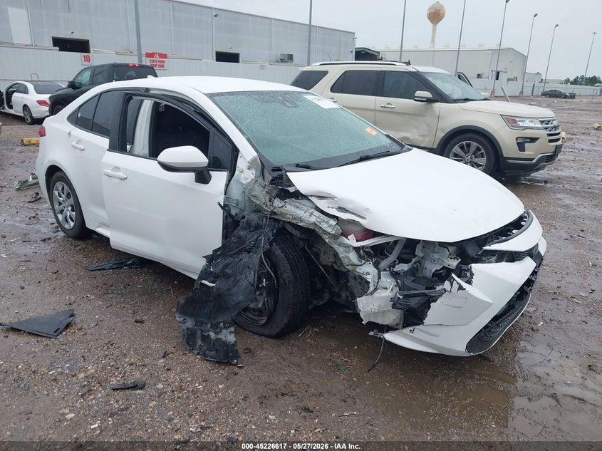 2021 Toyota Corolla VIN 5YFEPMAE7MP259213 IAAI salvage auction — SIDE, Certificate Of Destruction (Florida), sold $3,250 on 2026-07-16 (photo 1)