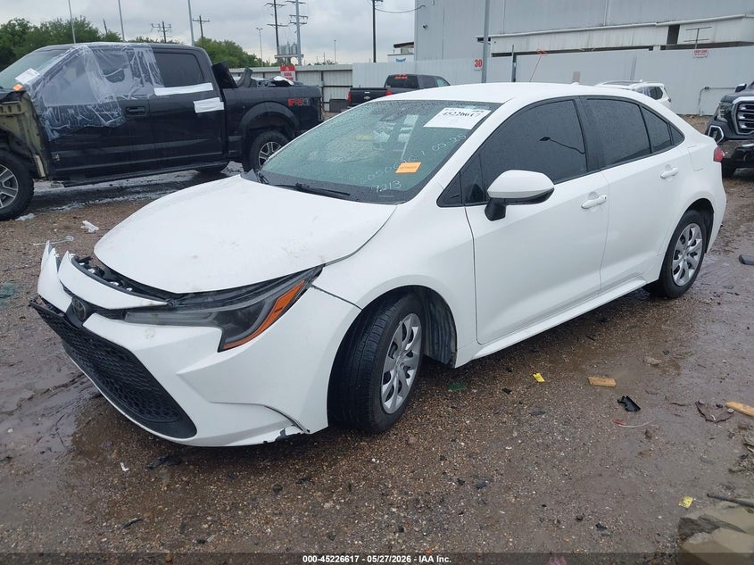 2021 Toyota Corolla VIN 5YFEPMAE7MP259213 IAAI salvage auction — SIDE, Certificate Of Destruction (Florida), sold $3,250 on 2026-07-16 (photo 2)