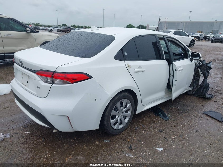 2021 Toyota Corolla VIN 5YFEPMAE7MP259213 IAAI salvage auction — SIDE, Certificate Of Destruction (Florida), sold $3,250 on 2026-07-16 (photo 4)