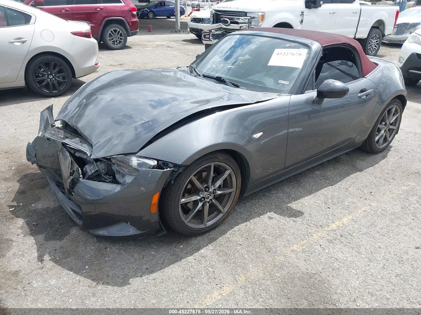 2018 Mazda VIN JM1NDAC76J0204361 IAAI salvage auction — FRONT END, Salvage (California), sold $3,050 on 2026-07-14 (photo 2)