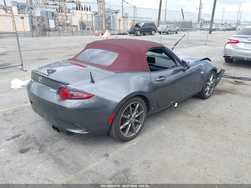 2018 Mazda VIN JM1NDAC76J0204361 IAAI salvage auction — FRONT END, Salvage (California), sold $3,050 on 2026-07-14 (photo 4)