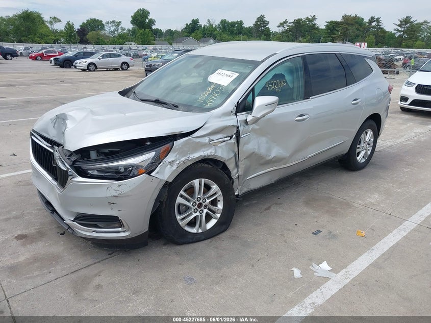 2020 Buick Enclave VIN 5GAEVBKW5LJ263394 IAAI salvage auction — FRONT END, Salvage Title, sold $1,750 on 2026-07-24 (photo 2)
