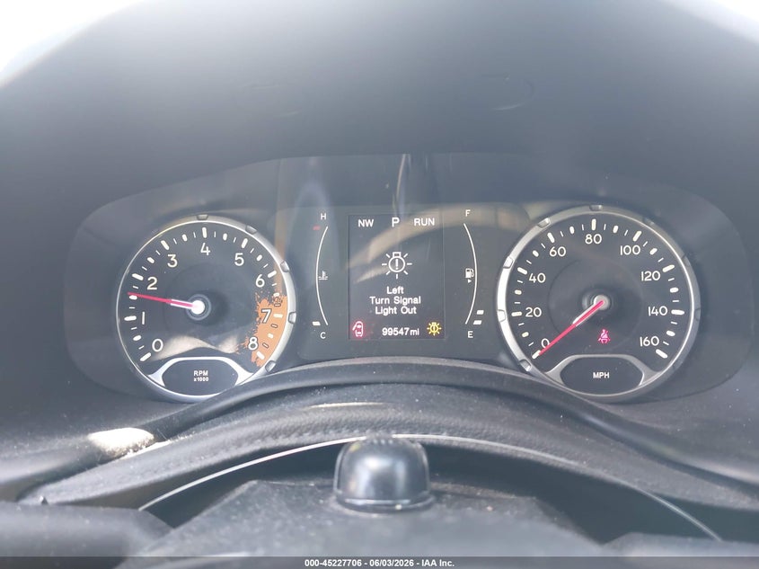 2017 Jeep Renegade VIN ZACCJAAB5HPE61507 IAAI salvage auction — FRONT END, Original (Texas), sold $1,050 on 2026-07-17 (photo 7)