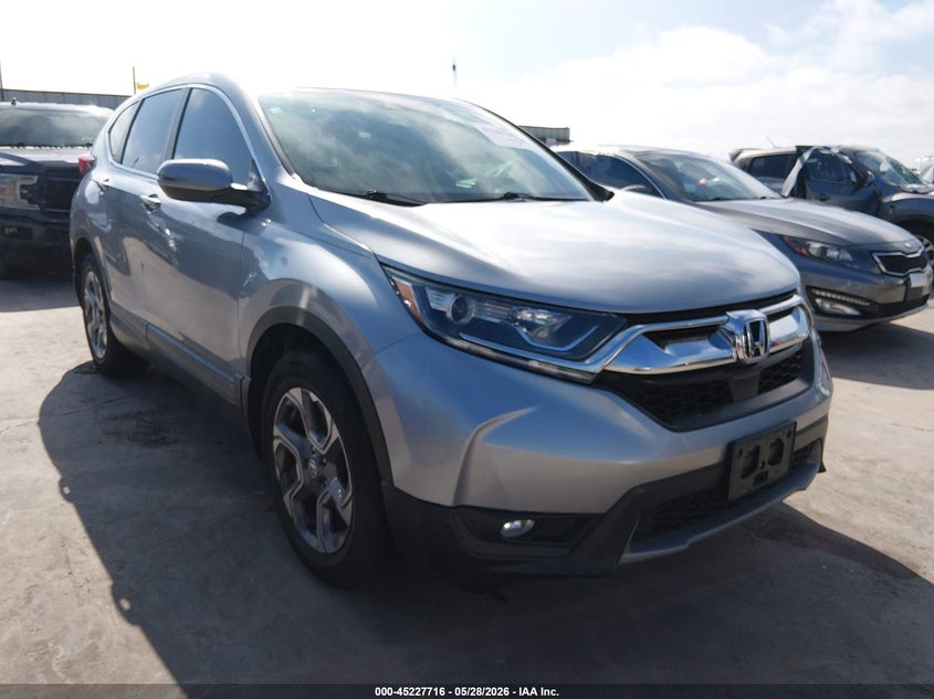 2017 Honda Cr-v VIN 7FARW1H87HE019300 IAAI salvage auction — SIDE, Original (Texas), sold $5,700 on 2026-07-18 (photo 1)