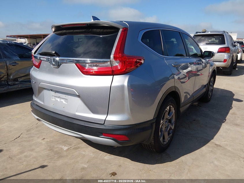 2017 Honda Cr-v VIN 7FARW1H87HE019300 IAAI salvage auction — SIDE, Original (Texas), sold $5,700 on 2026-07-18 (photo 4)