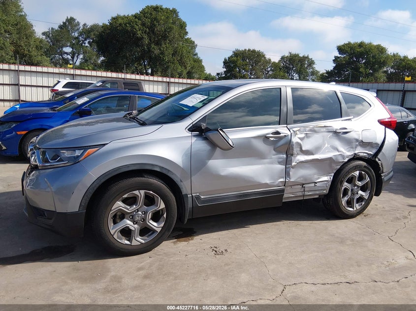 2017 Honda Cr-v VIN 7FARW1H87HE019300 IAAI salvage auction — SIDE, Original (Texas), sold $5,700 on 2026-07-18 (photo 6)