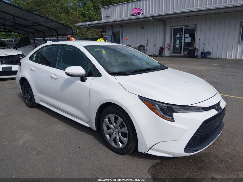 2023 Toyota Corolla VIN 5YFB4MDE5PP003132 IAAI salvage auction — LEFT REAR, Salvage Title, sold $5,350 on 2026-07-09 (photo 1)