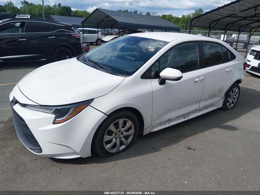 2023 Toyota Corolla VIN 5YFB4MDE5PP003132 IAAI salvage auction — LEFT REAR, Salvage Title, sold $5,350 on 2026-07-09 (photo 2)