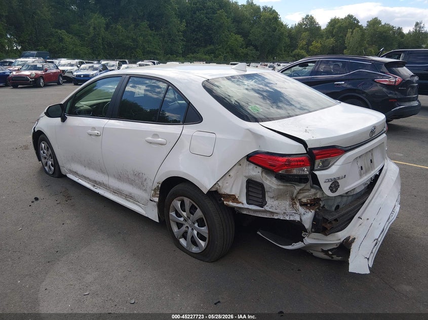 2023 Toyota Corolla VIN 5YFB4MDE5PP003132 IAAI salvage auction — LEFT REAR, Salvage Title, sold $5,350 on 2026-07-09 (photo 3)