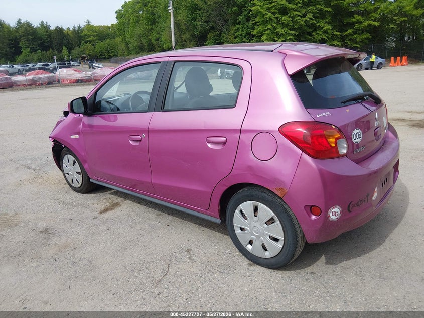2014 Mitsubishi Mirage VIN ML32A3HJ9EH017914 IAAI salvage auction — FRONT END, Salvage (Maine), sold $375 on 2026-07-10 (photo 3)