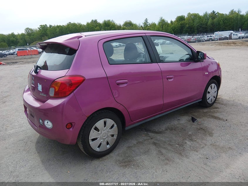 2014 Mitsubishi Mirage VIN ML32A3HJ9EH017914 IAAI salvage auction — FRONT END, Salvage (Maine), sold $375 on 2026-07-10 (photo 4)