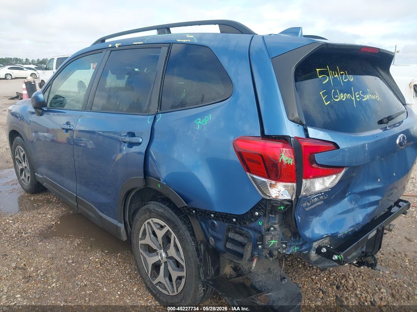 2020 Subaru Forester VIN JF2SKAJC3LH537230 IAAI salvage auction — REAR END, Salvage (Alabama), sold $3,200 on 2026-07-14 (photo 3)