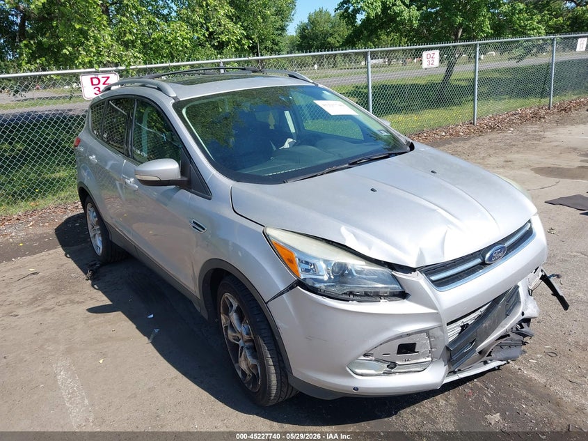 2014 Ford Escape VIN 1FMCU9J91EUB05502 IAAI salvage auction — FRONT END, Salvage (New Jersey), sold $400 on 2026-07-11 (photo 1)