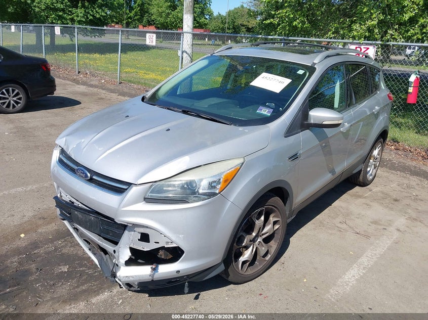 2014 Ford Escape VIN 1FMCU9J91EUB05502 IAAI salvage auction — FRONT END, Salvage (New Jersey), sold $400 on 2026-07-11 (photo 2)