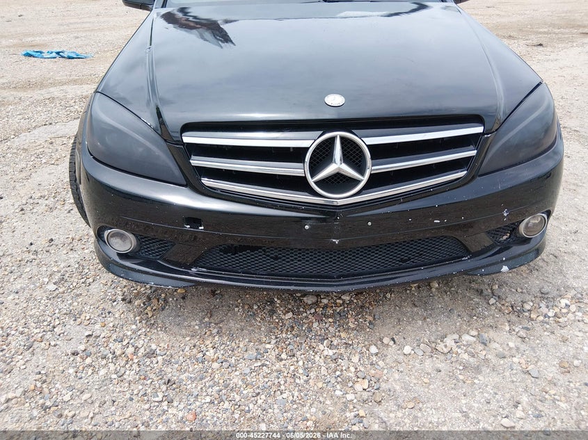 2009 Mercedes-benz C class VIN WDDGF54X69F219613 IAAI salvage auction — FRONT END, Salvage (Texas), sold $650 on 2026-07-29 (photo 6)