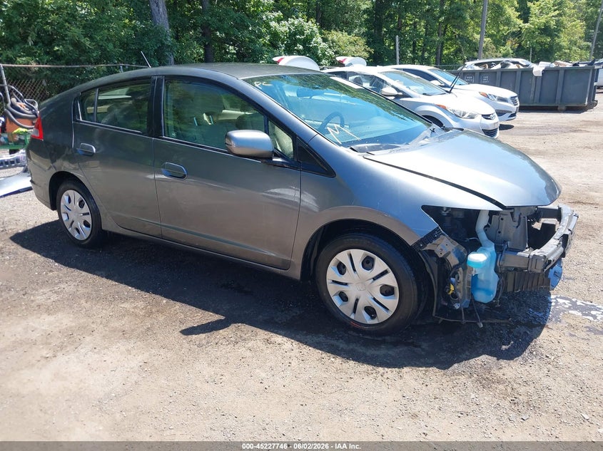2013 Honda Insight VIN JHMZE2H31DS003291 IAAI salvage auction — FRONT END, Salvage Title, sold $1,100 on 2026-07-22 (photo 1)