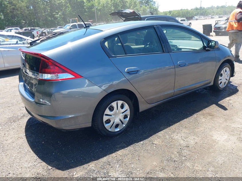 2013 Honda Insight VIN JHMZE2H31DS003291 IAAI salvage auction — FRONT END, Salvage Title, sold $1,100 on 2026-07-22 (photo 4)