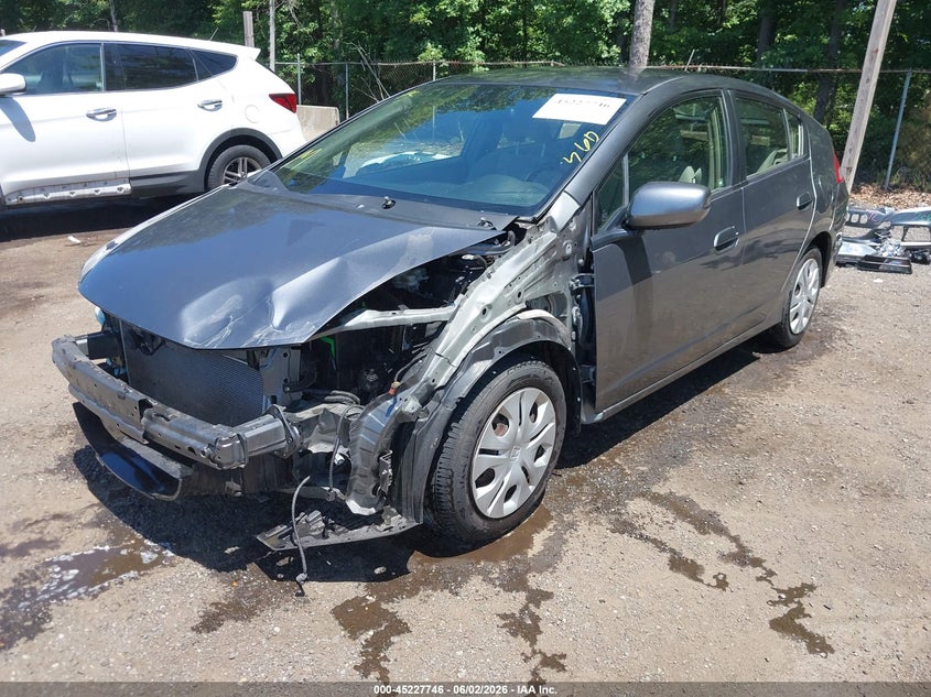 2013 Honda Insight VIN JHMZE2H31DS003291 IAAI salvage auction — FRONT END, Salvage Title, sold $1,100 on 2026-07-22 (photo 6)