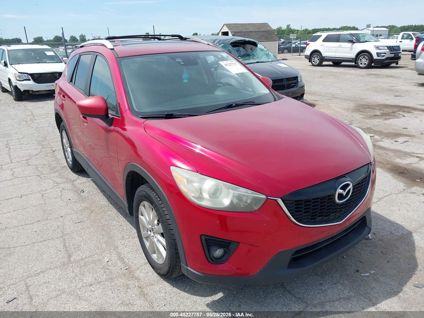 2014 Mazda Cx-5 VIN JM3KE2CY7E0426600 IAAI salvage auction — LEFT REAR, Salvage (Illinois), sold $2,475 on 2026-07-29 (photo 1)