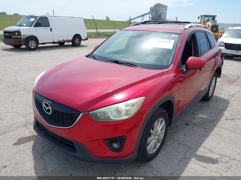 2014 Mazda Cx-5 VIN JM3KE2CY7E0426600 IAAI salvage auction — LEFT REAR, Salvage (Illinois), sold $2,475 on 2026-07-29 (photo 2)