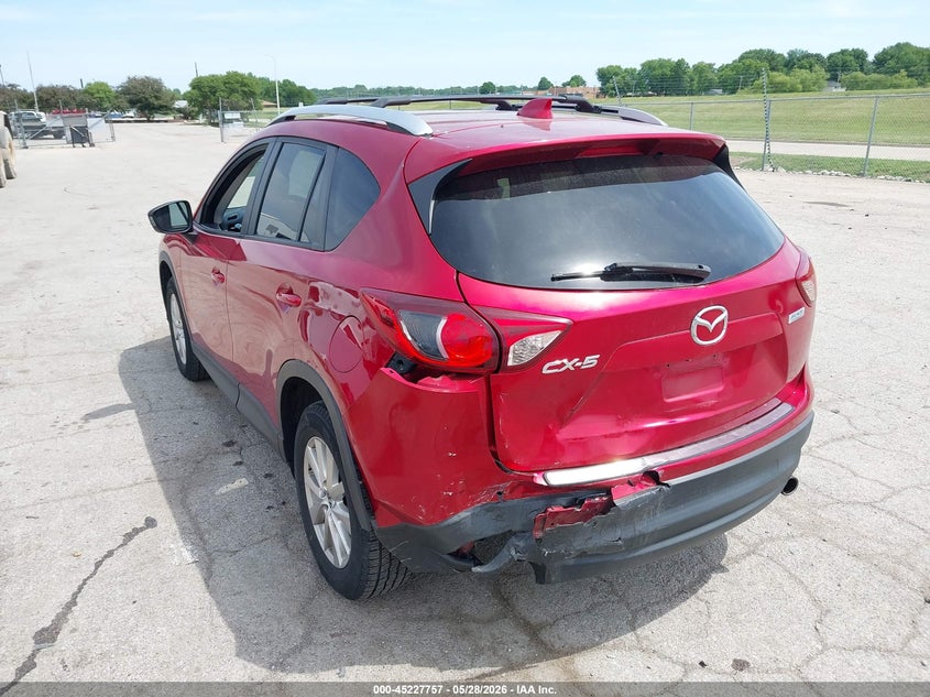 2014 Mazda Cx-5 VIN JM3KE2CY7E0426600 IAAI salvage auction — LEFT REAR, Salvage (Illinois), sold $2,475 on 2026-07-29 (photo 3)