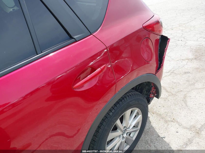 2014 Mazda Cx-5 VIN JM3KE2CY7E0426600 IAAI salvage auction — LEFT REAR, Salvage (Illinois), sold $2,475 on 2026-07-29 (photo 6)