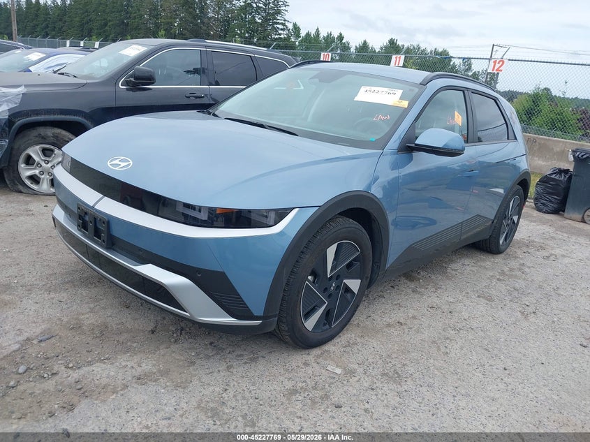 2025 Hyundai Ioniq 5 VIN 7YAKNDDCXSY013289 IAAI salvage auction — BIO HAZARD, Salvage Title, sold $12,500 on 2026-07-16 (photo 2)