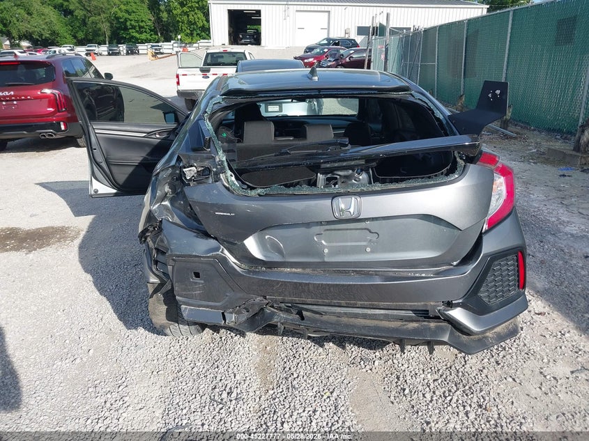 2019 Honda Civic VIN SHHFK7H3XKU213701 IAAI salvage auction — REAR END, Salvage Title, sold $3,350 on 2026-07-22 (photo 6)